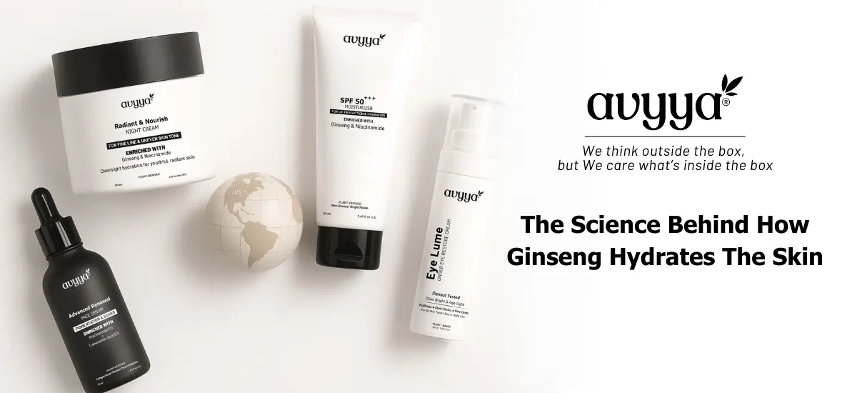 The science behind how Ginseng hydrates the skin